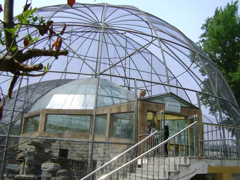 Golden Monkey Exhibit Mesh