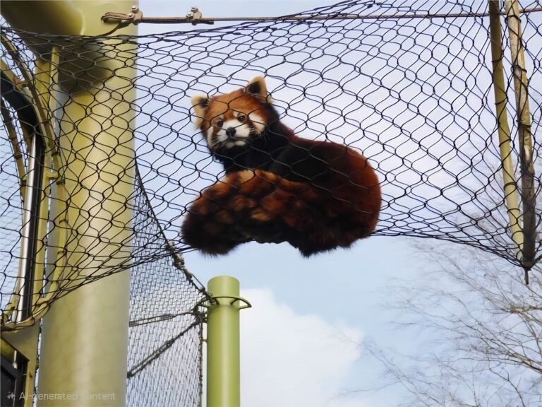 Red Panda Tunnel Mesh